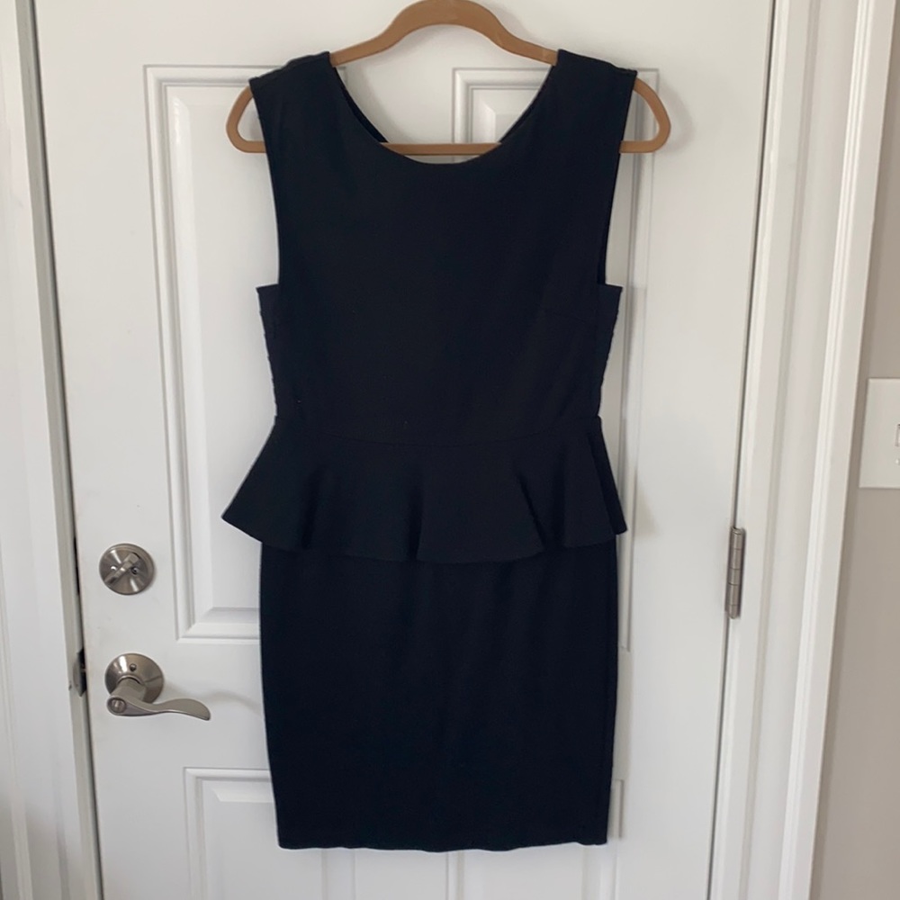 Alice and Olivia peplum dress - size 8